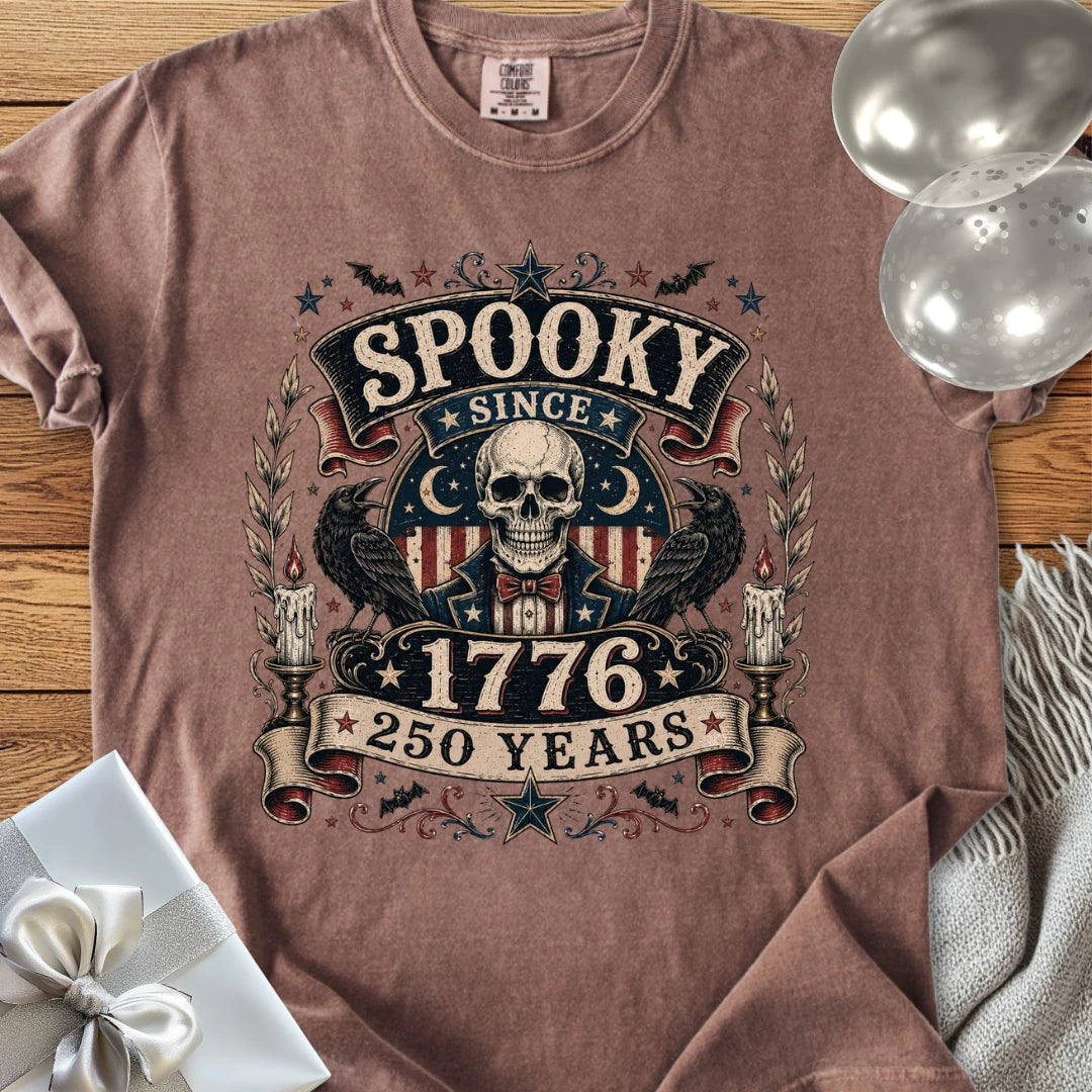 Spooky Since 1776 - Premium Halloween America 250 T-Shirt