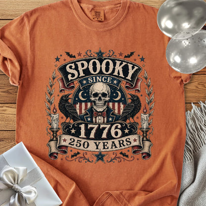 Spooky Since 1776 - Premium Halloween America 250 T-Shirt