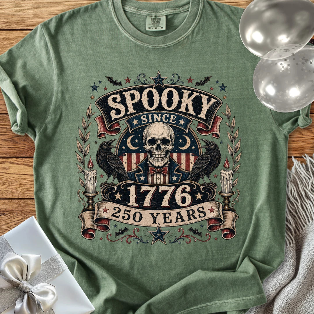Spooky Since 1776 - Premium Halloween America 250 T-Shirt