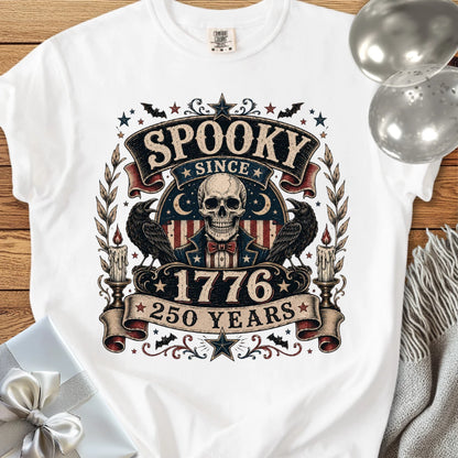 Spooky Since 1776 - Premium Halloween America 250 T-Shirt