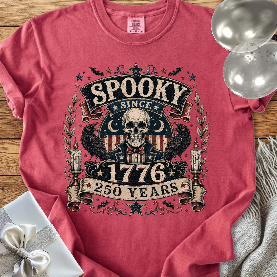 Spooky Since 1776 - Premium Halloween America 250 T-Shirt