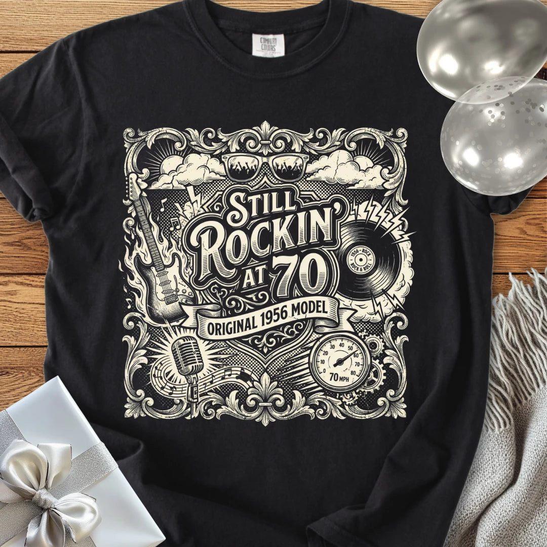 Still Rockin' at 70, Original 1956 Model - Premium 70th Birthday T-Shirt