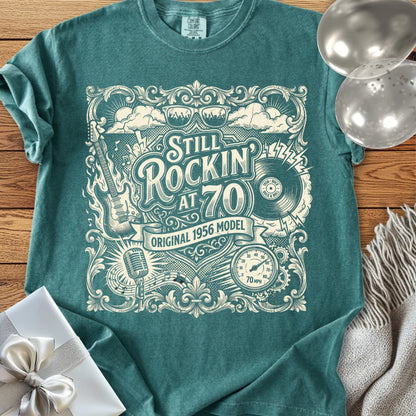 Still Rockin' at 70, Original 1956 Model - Premium 70th Birthday T-Shirt