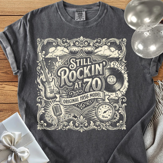 Still Rockin' at 70, Original 1956 Model - Premium 70th Birthday T-Shirt