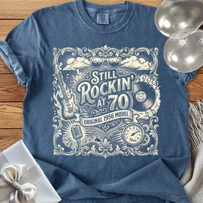 Still Rockin' at 70, Original 1956 Model - Premium 70th Birthday T-Shirt