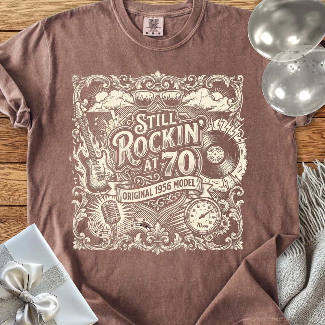 Still Rockin' at 70, Original 1956 Model - Premium 70th Birthday T-Shirt