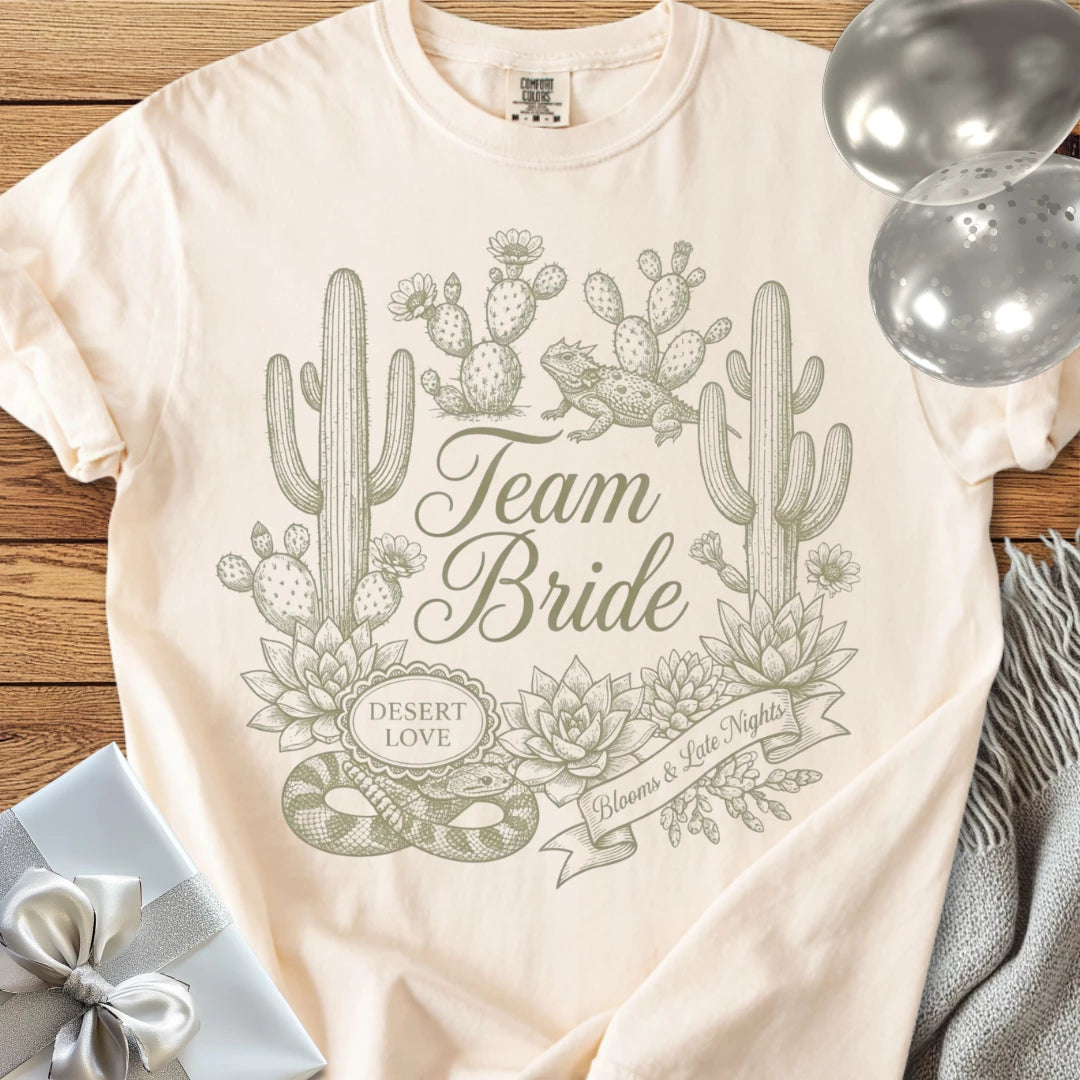 Team Bride - Premium Wedding T-Shirt