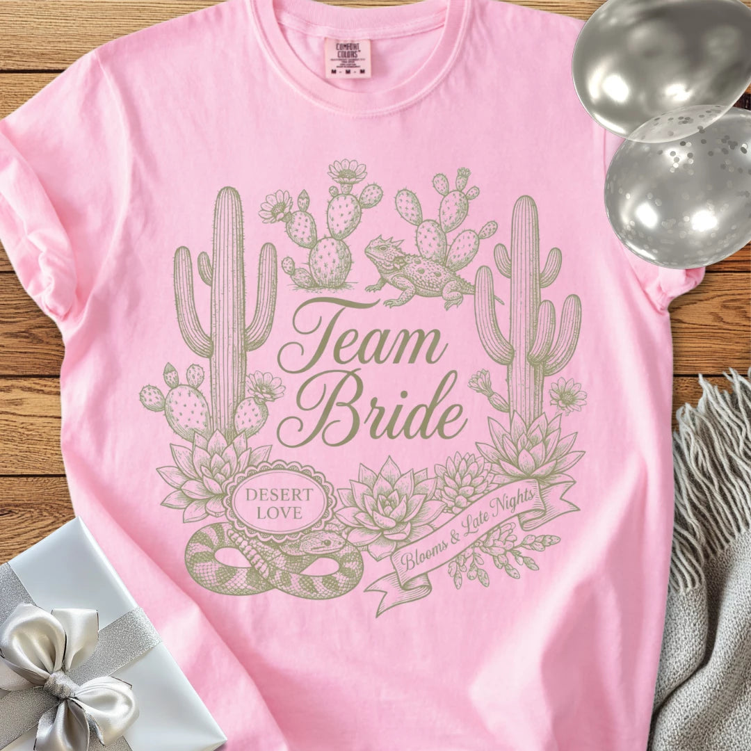 Team Bride - Premium Wedding T-Shirt
