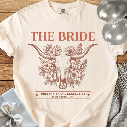 The Bride - Premium Western Style Wedding T-Shirt