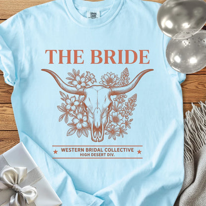 The Bride - Premium Western Style Wedding T-Shirt