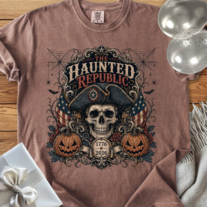 Haunted Republic - Premium America 250 Halloween T-Shirt