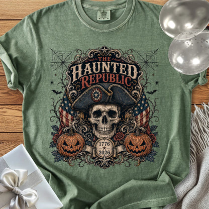 Haunted Republic - Premium America 250 Halloween T-Shirt