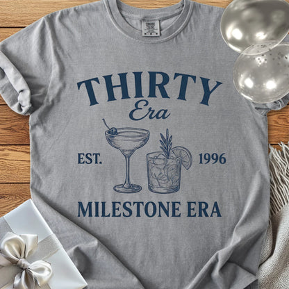 Thirty Era, Est. 1996, Milestone Era - Premium 30th Birthday T-Shirt
