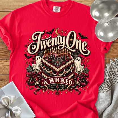 Twenty One & Wicked - Premium Halloween T-Shirt