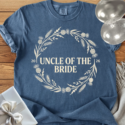 Uncle of the Bride 2026 - Premium Wedding T-Shirt
