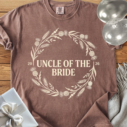 Uncle of the Bride 2026 - Premium Wedding T-Shirt