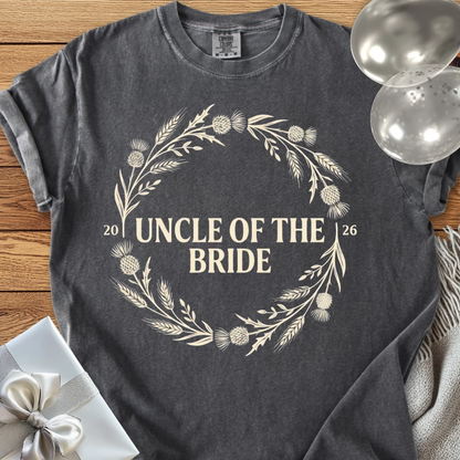Uncle of the Bride 2026 - Premium Wedding T-Shirt
