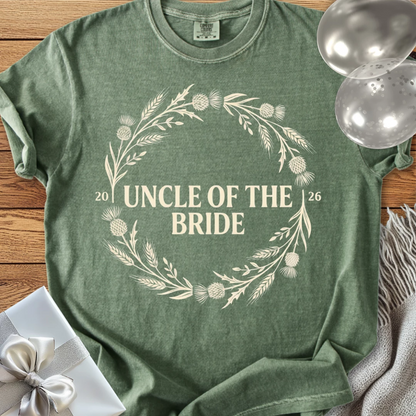 Uncle of the Bride 2026 - Premium Wedding T-Shirt