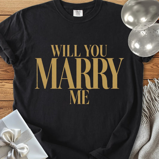 Will You Marry Me - Premium Proposal T-Shirt