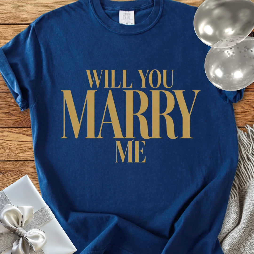 Will You Marry Me - Premium Proposal T-Shirt