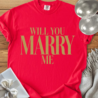 Will You Marry Me - Premium Proposal T-Shirt