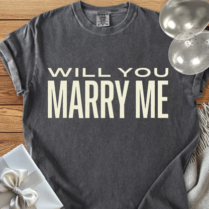 Will You Marry Me - Premium Proposal T-Shirt