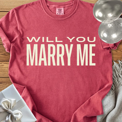 Will You Marry Me - Premium Proposal T-Shirt