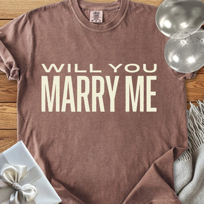 Will You Marry Me - Premium Proposal T-Shirt
