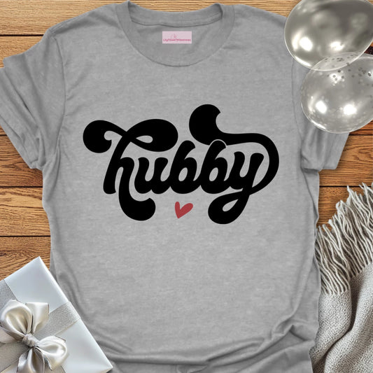 Retro Hubby - Wedding T-Shirt