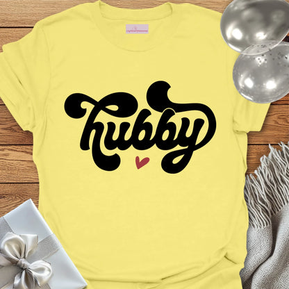 Retro Hubby - Wedding T-Shirt