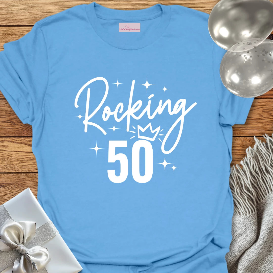 Rocking 50 - 50th Birthday T-Shirt