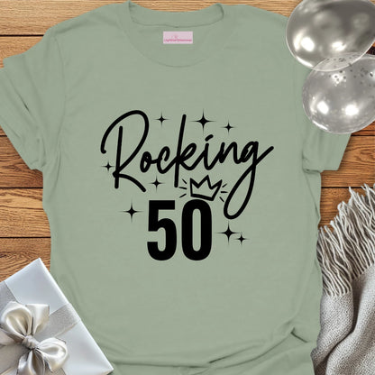 Rocking 50 - 50th Birthday T-Shirt