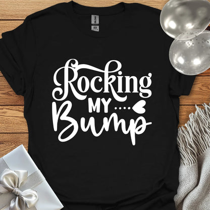 Rocking My Bump (heart) - Pregnancy T-Shirt