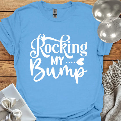 Rocking My Bump (heart) - Pregnancy T-Shirt