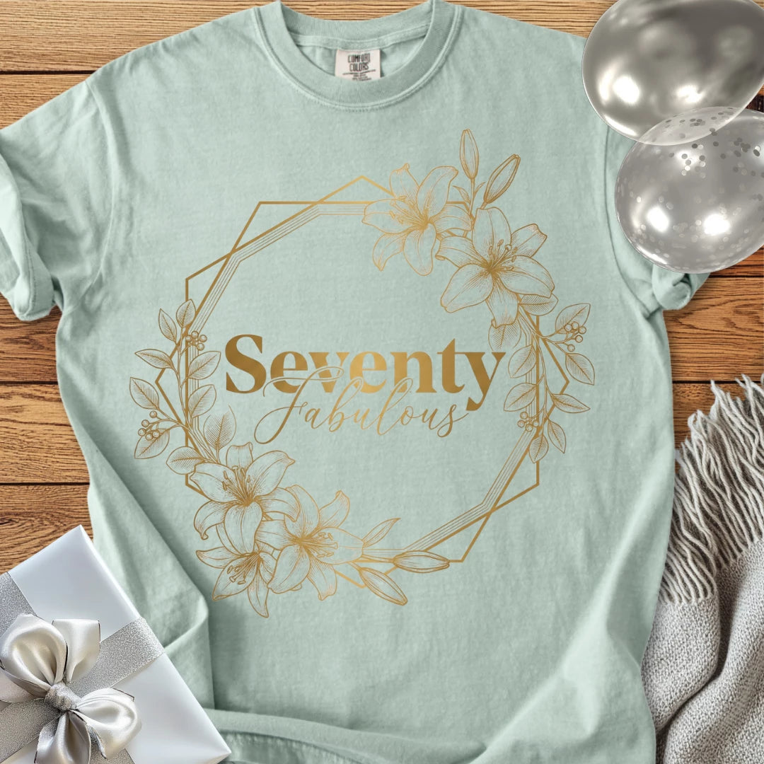 Seventy Fabulous - Premium 70th Birthday T-Shirt