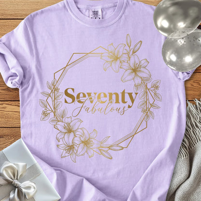 Seventy Fabulous - Premium 70th Birthday T-Shirt
