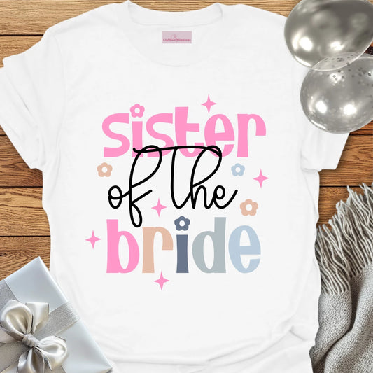 Sister of the Bride Wedding T-Shirt