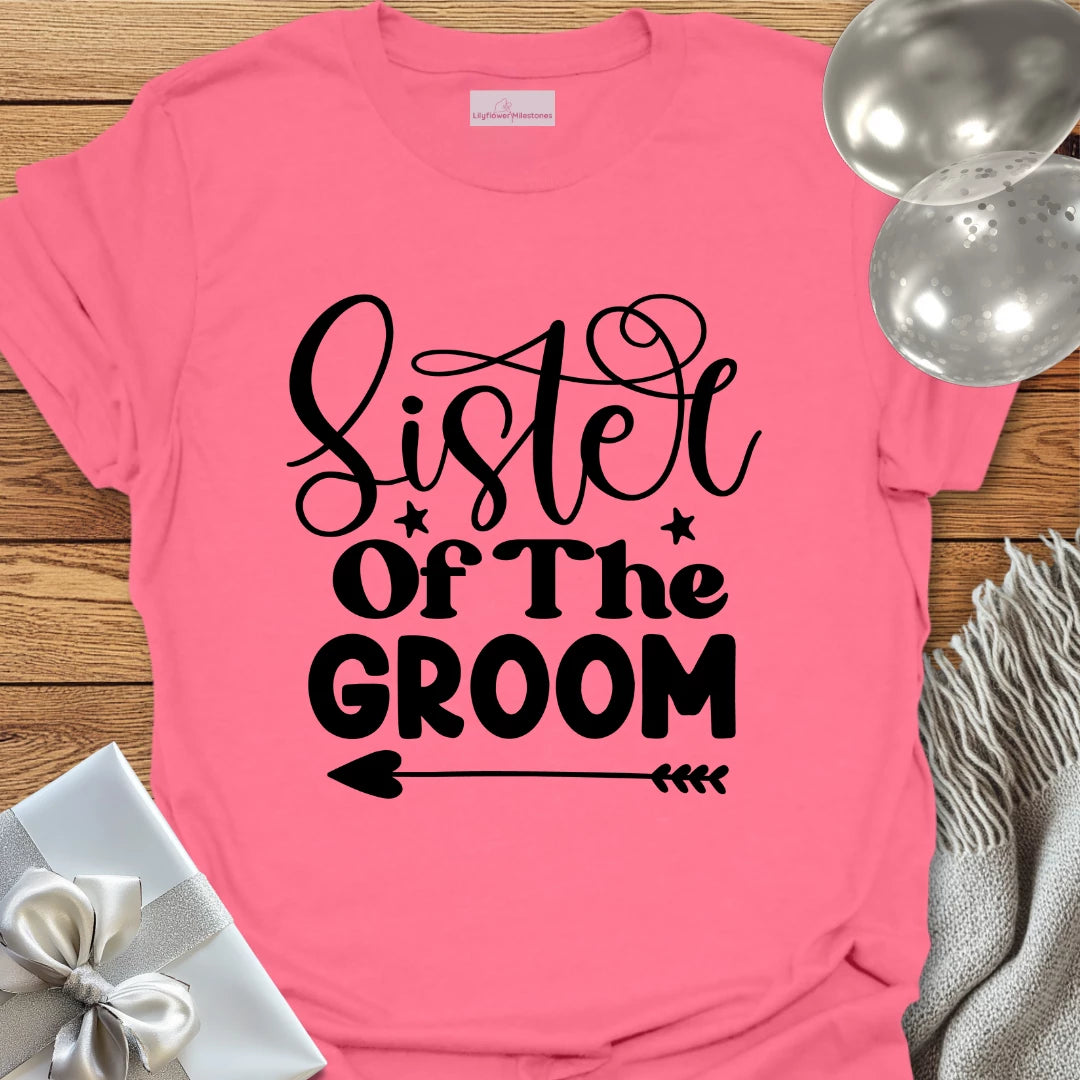 Sister of the Groom T-Shirt