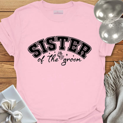 Sister of the Groom T-Shirt (varsity)