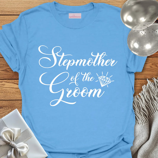 Step-Mother of the Groom - Bridal Party T-Shirt
