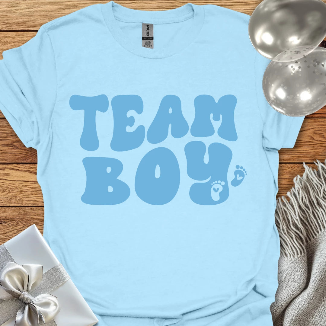 Team Boy - Pregnancy T-Shirt