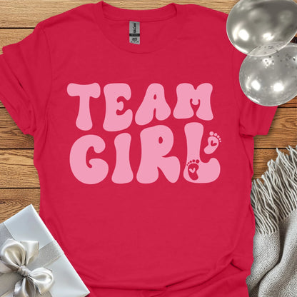 Team Girl - Pregnancy T-Shirt