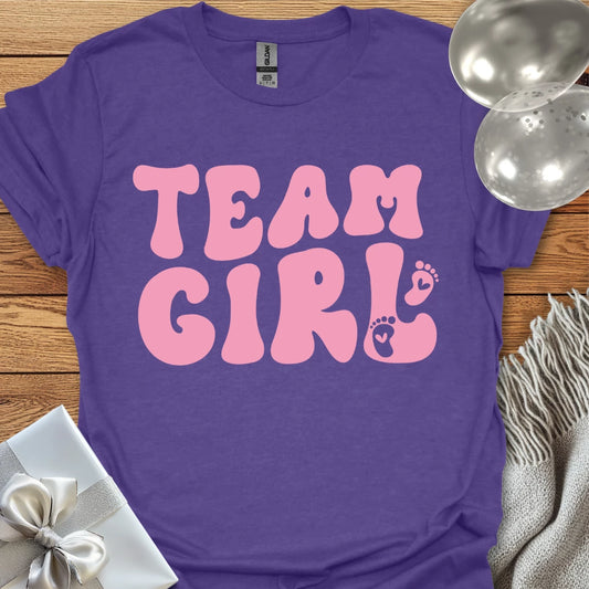 Team Girl - Pregnancy T-Shirt
