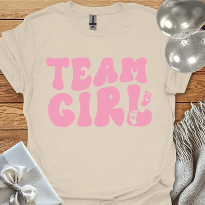 Team Girl - Pregnancy T-Shirt