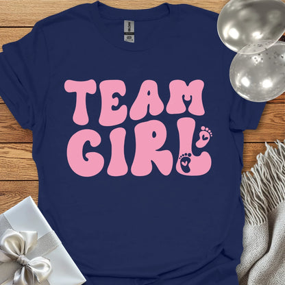 Team Girl - Pregnancy T-Shirt