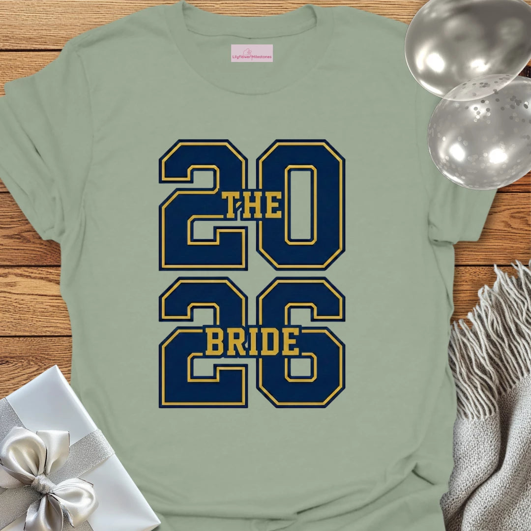 The Bride - Varsity Wedding T-Shirt