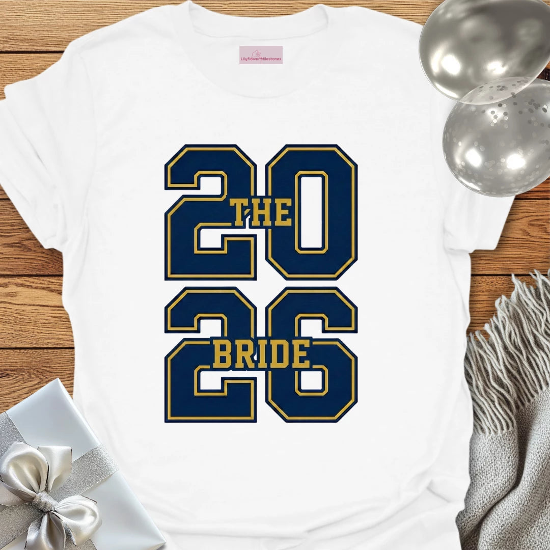 The Bride - Varsity Wedding T-Shirt