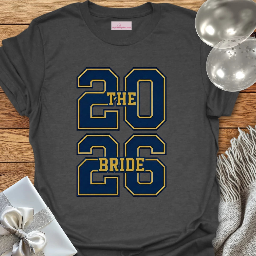 The Bride - Varsity Wedding T-Shirt