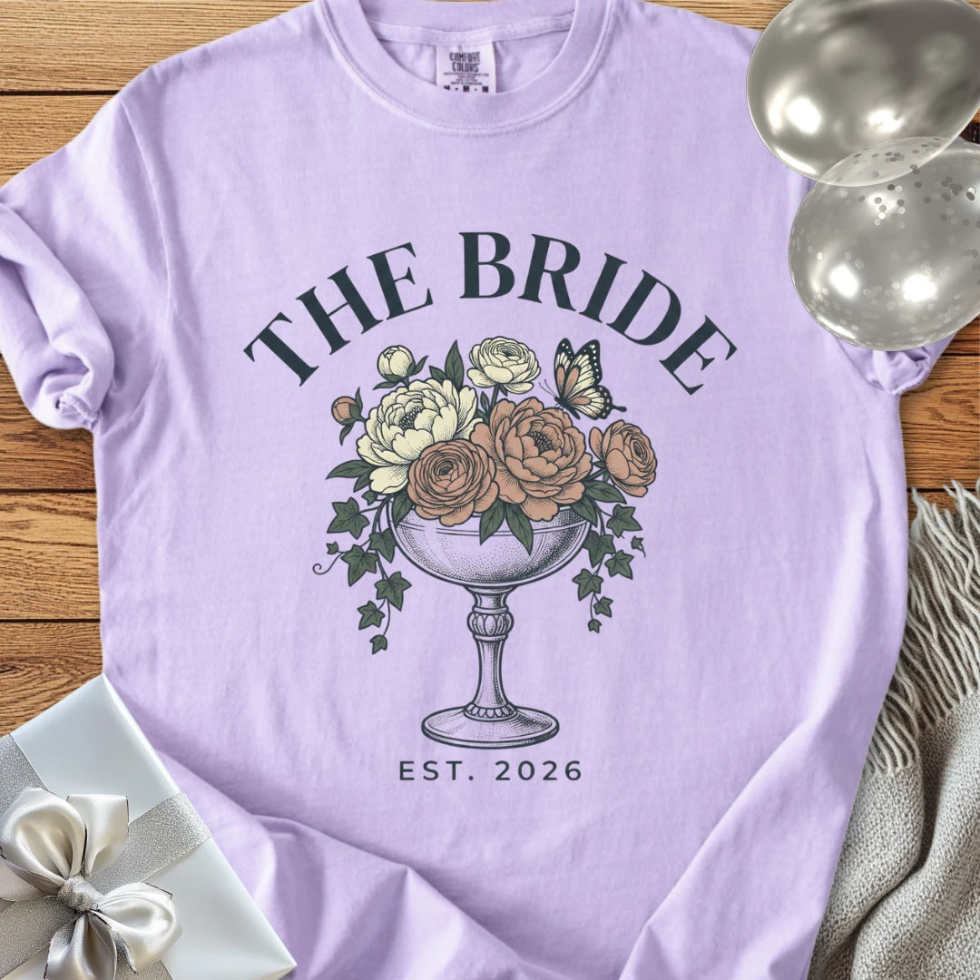 The Bride, Est. 2026 - Premium Wedding T-Shirt