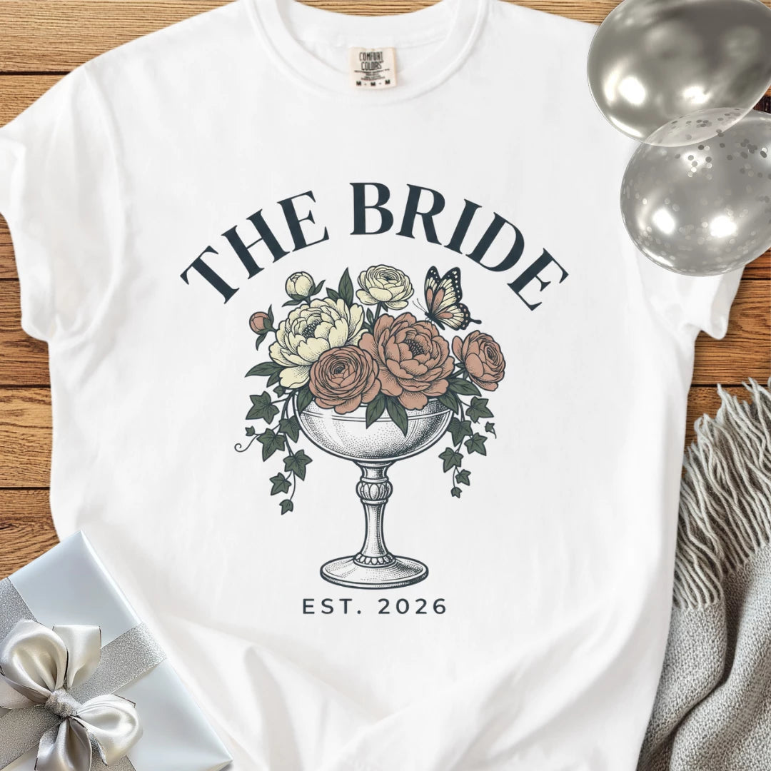 The Bride, Est. 2026 - Premium Wedding T-Shirt
